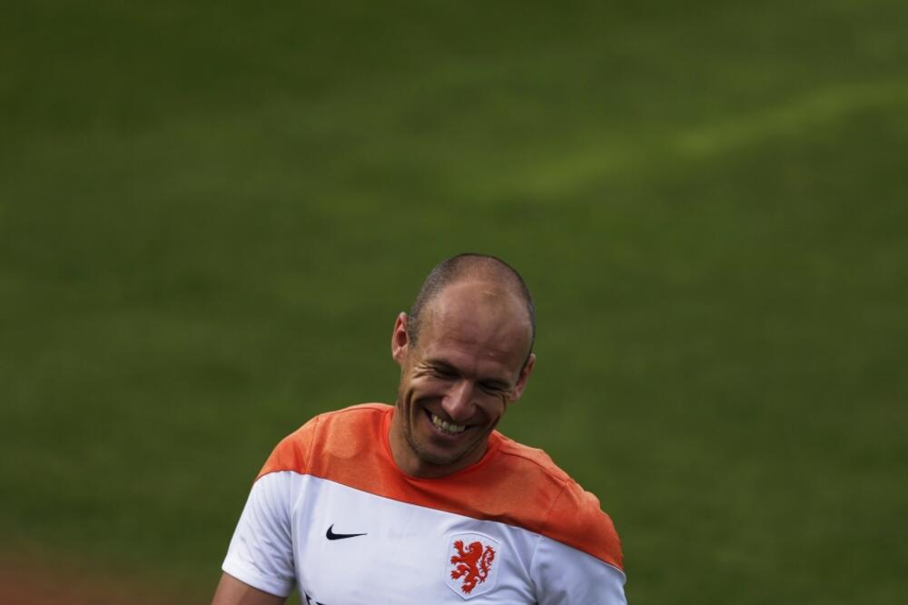 Arjen Roben, Holandija, Foto: Reuters