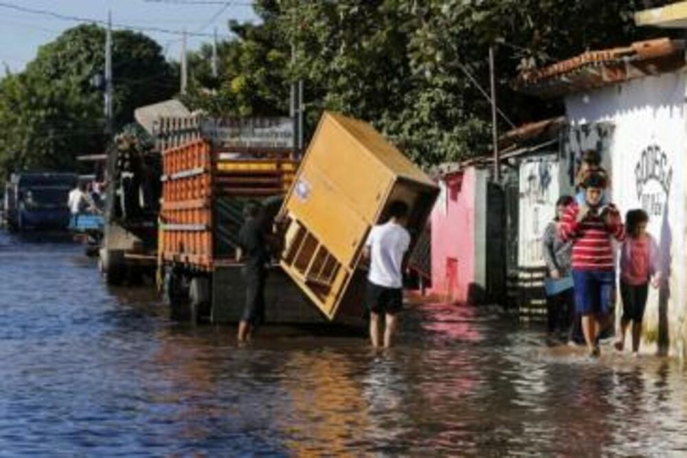 Paragvaj, poplave, Foto: Reuters
