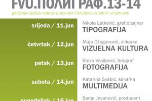 Godišnju izložbu studenata FVU prate i tematske večeri o...