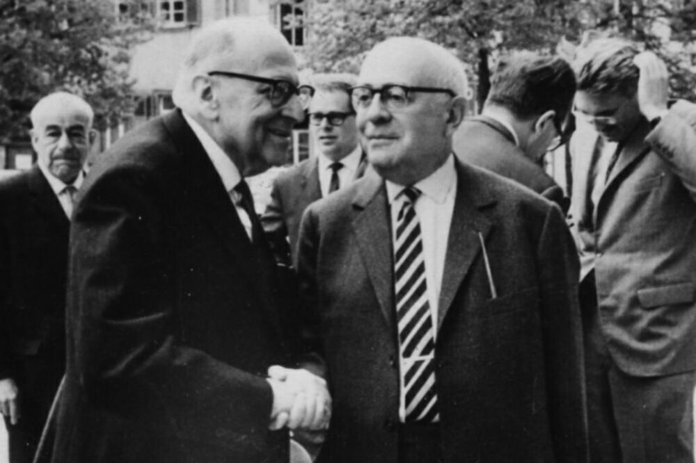 Maks Horkhajmer, Teodor Adorno, Foto: Wikipedia.org