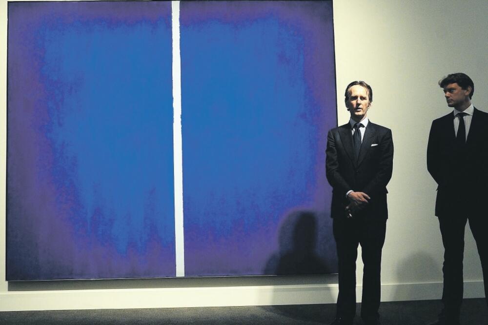 Apstrakcija Barnet Njumen (novina), Foto: Nytimes.com