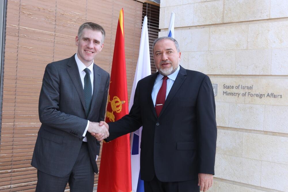 Igor Lukšić, Avigdor Liberman, Foto: MVPEI