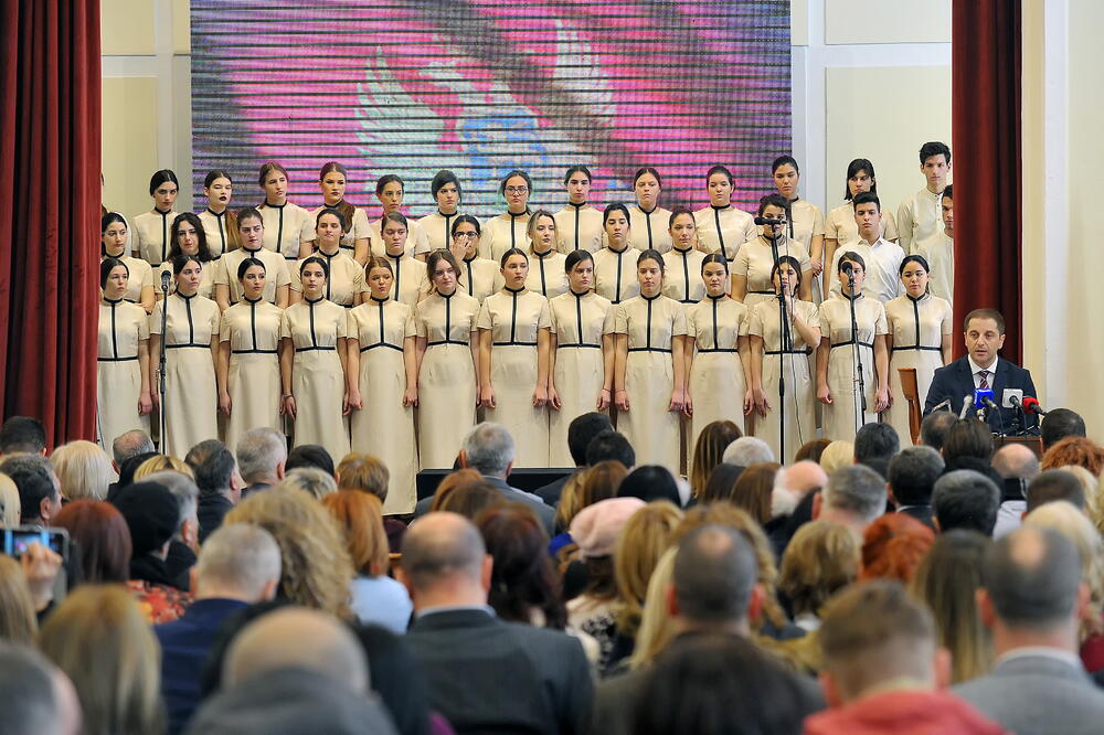 Sa svečanosti u Gimnaziji, Foto: Ministarstvo prosvjete