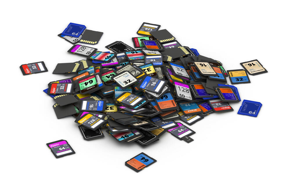 memorijska kartica, kartica, memorija, Foto: Shutterstock