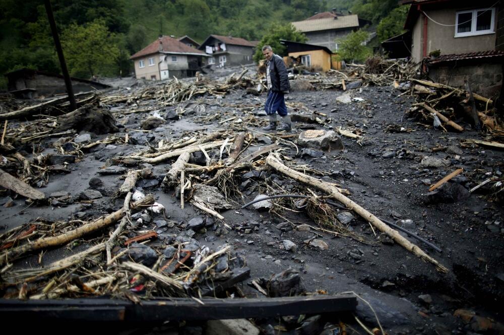Bosna poplave Žepča, Foto: Reuters