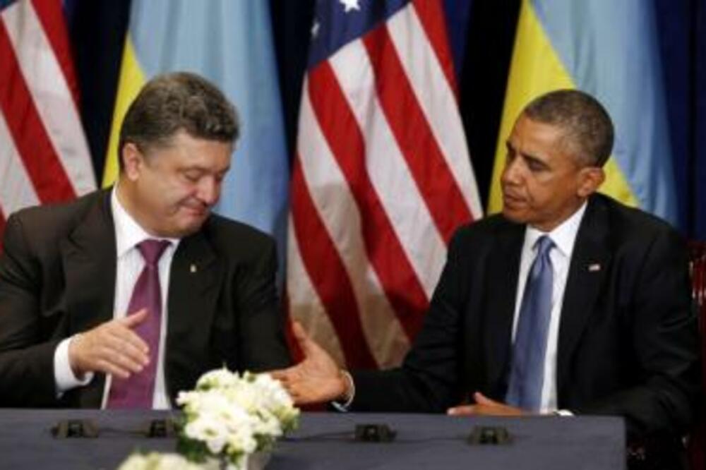 Petro Porošenko, Barak Obama, Foto: Reuters