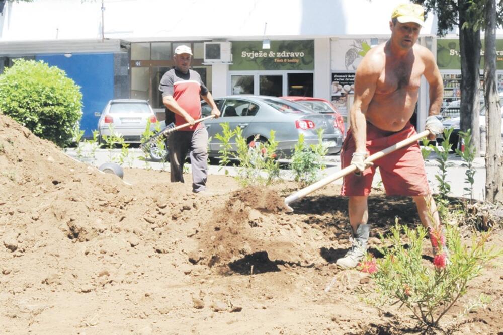 Bonela uređenje parka, Foto: Boris Pejović