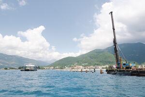 Radovi u Porto Montenegru: Novi vezovi do kraja ljeta