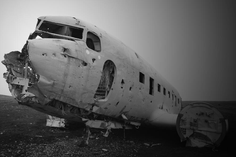 Srušeni avion, Foto: Shutterstock