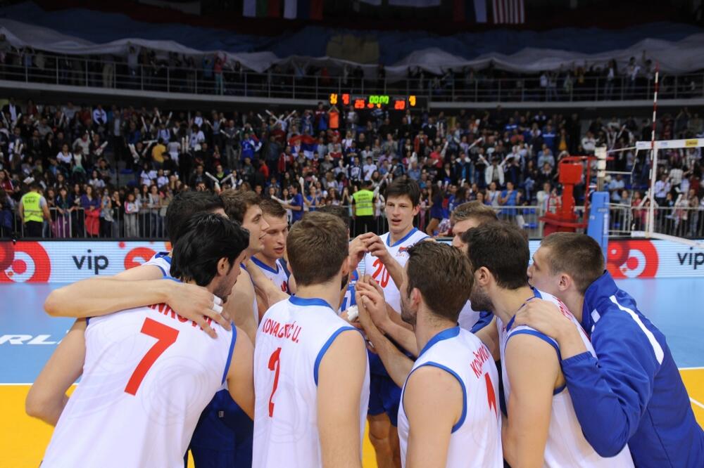 Odbojkaši Srbije, Foto: Beta/AP