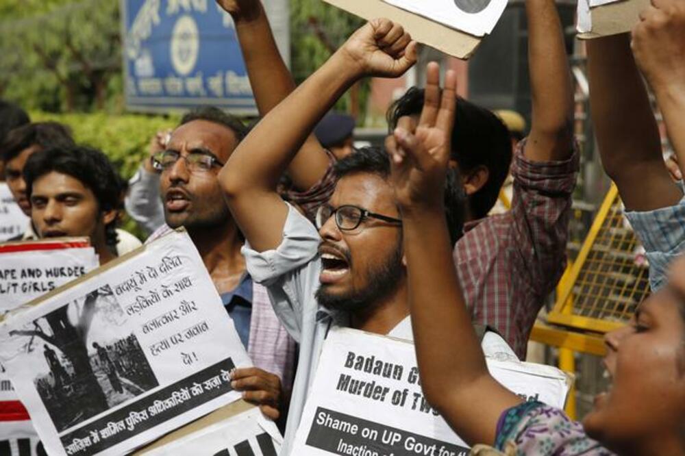 Indija silovanje, protest Utar Pradeš, Foto: Beta/AP