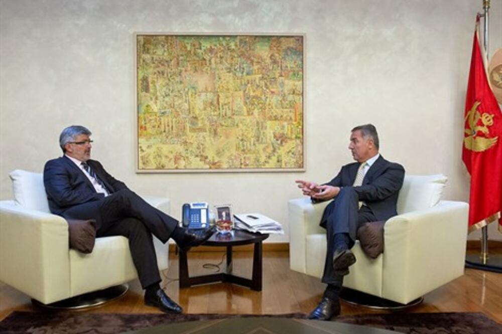 Roman Jakič, Milo Đukanović, Foto: Vlada Crne Gore