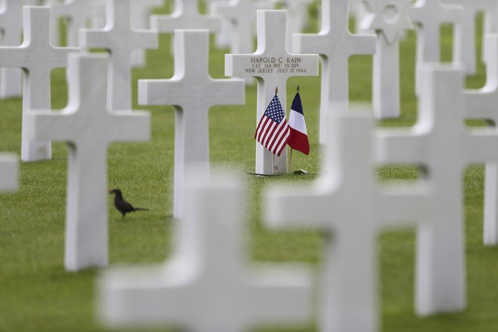 Normandija, američko vojno groblje, Foto: Reuters