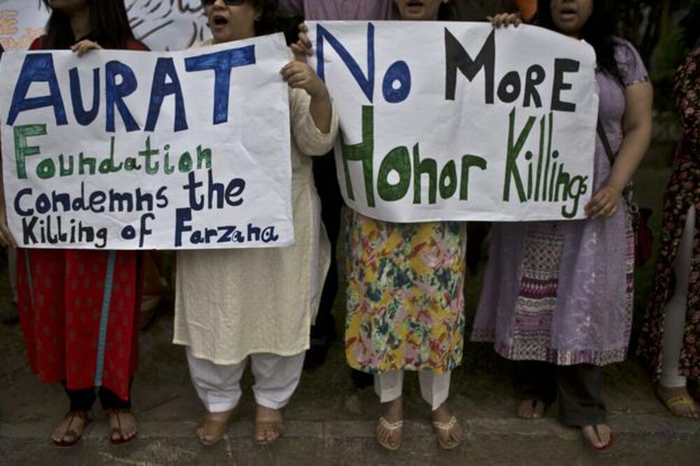 Farzana Igbal, Pakistan, ubistvo iz časti, Foto: Beta/AP