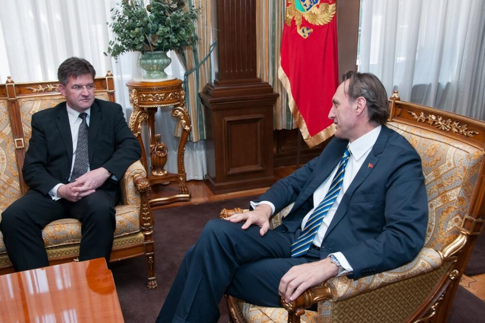 Miroslav Lajčak, Ranko Krivokapić, Foto: Skupština Crne Gore