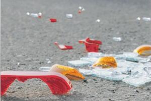 Udes na magistrali Podgorica-Cetinje, povrijeđen motociklista