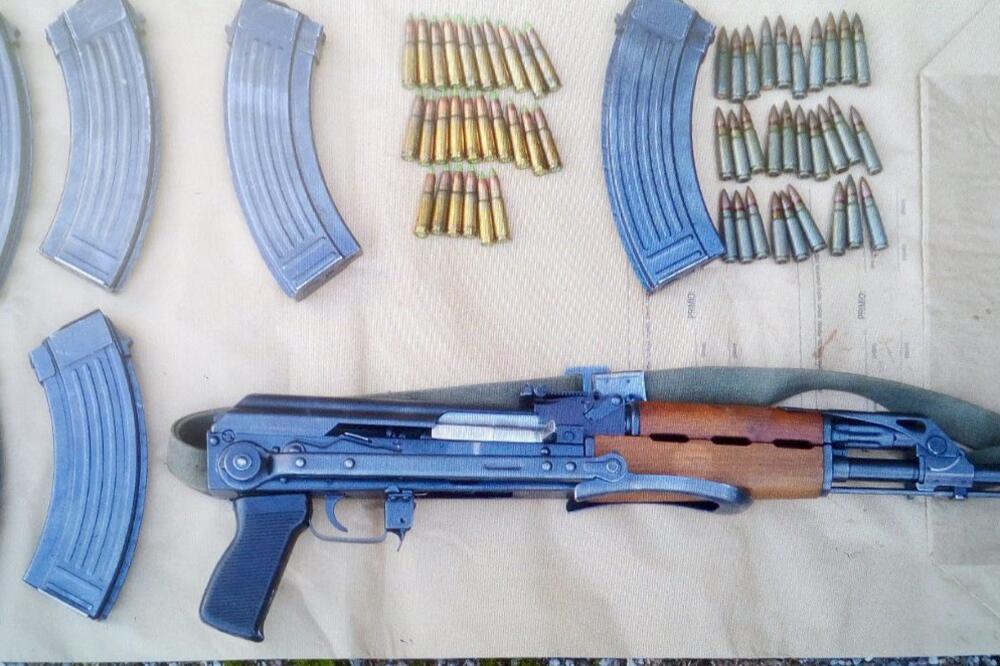 Oduzeto naoružanje, Foto: Uprava policije
