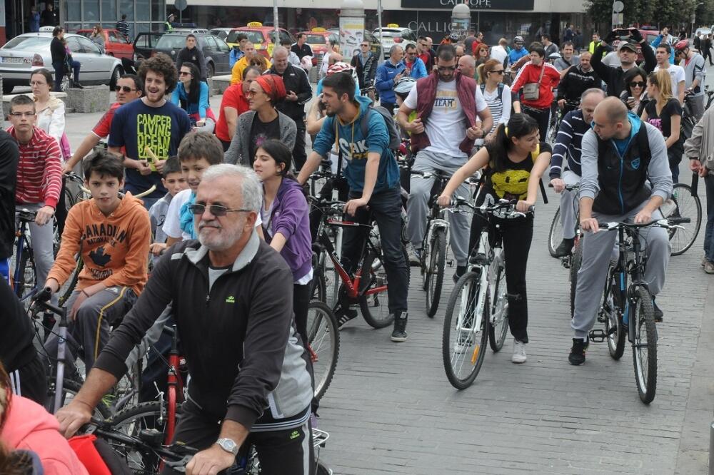 Critical mass, Podgorica, Foto: Vesko Belojević