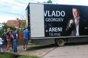 Vlado Georgiev održaće dva nastupa u Beogradskoj Areni - 6. i 7....