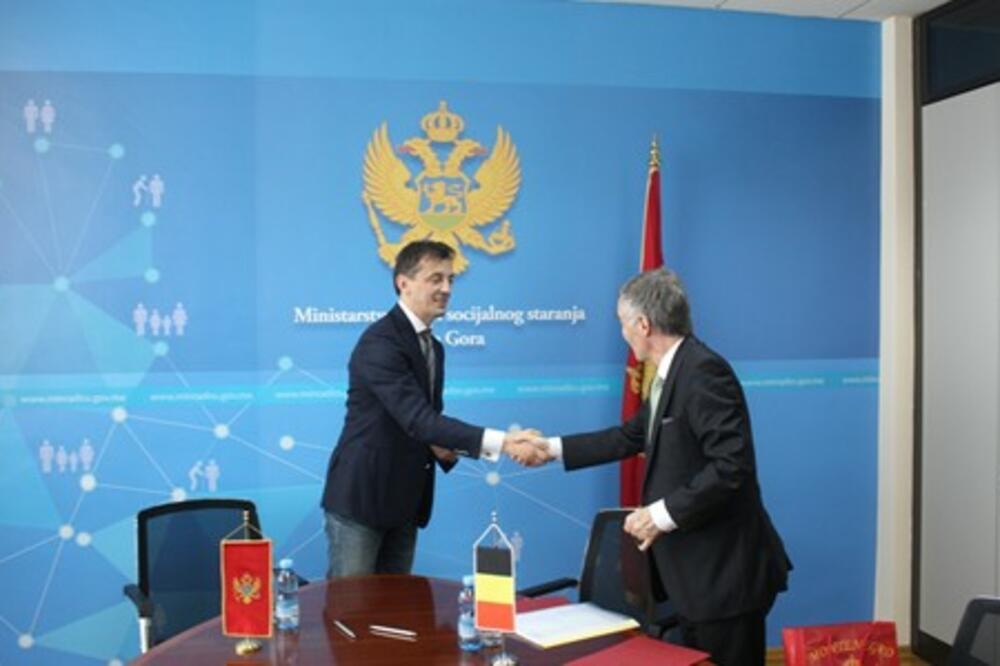 Predrag Bošković, Leo Das, Foto: Ministarstvo rada i socijalnog staranja