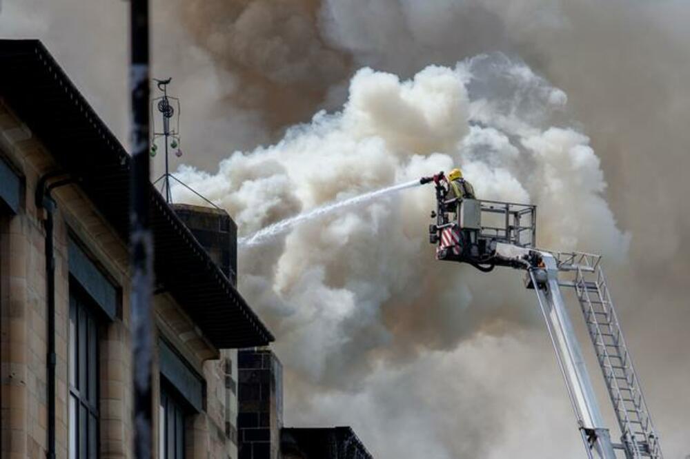 Glazgov, požar, Foto: Reuters