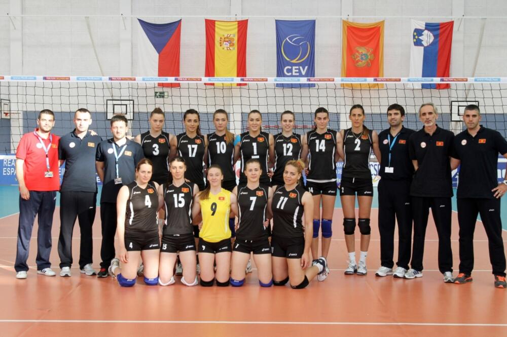 Odbojkašice Crne Gore, Foto: Www.cev.lu
