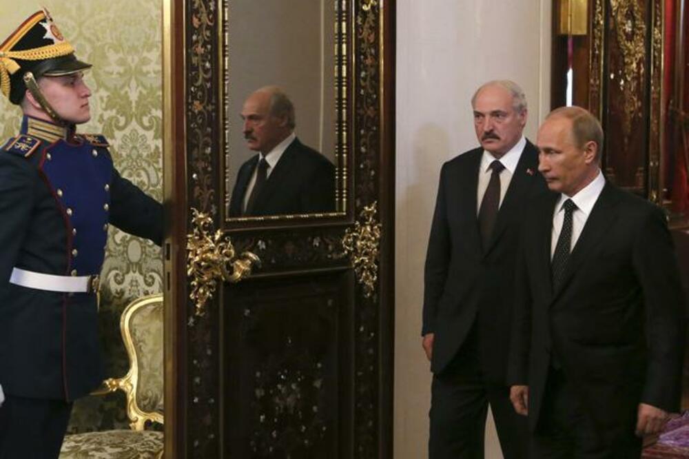 Lukašenko i Putin, Foto: Beta/AP