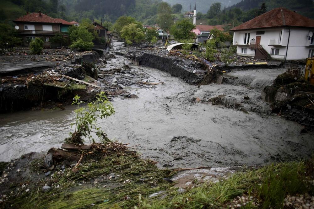Bosna poplave Žepča, Foto: Reuters