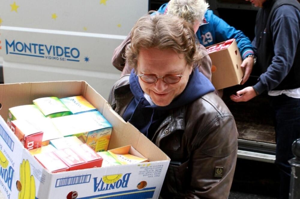 Srbija poplave, Dragan Bjelogrlić pomoć, Foto: FoNet