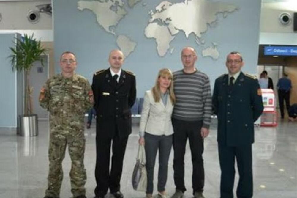 Darko Pupović ispraćaj, Foto: Mod.gov.me