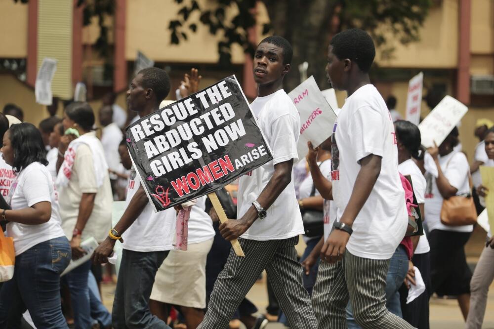 protest, djevojčice, Nigerija, Foto: Reuters
