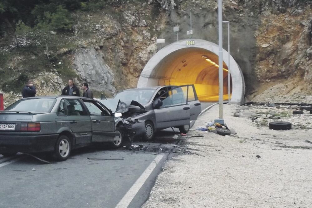 Saobraćajna nesreća na putu Žabljak-Šavnik, Foto: Arhiva "Vijesti"