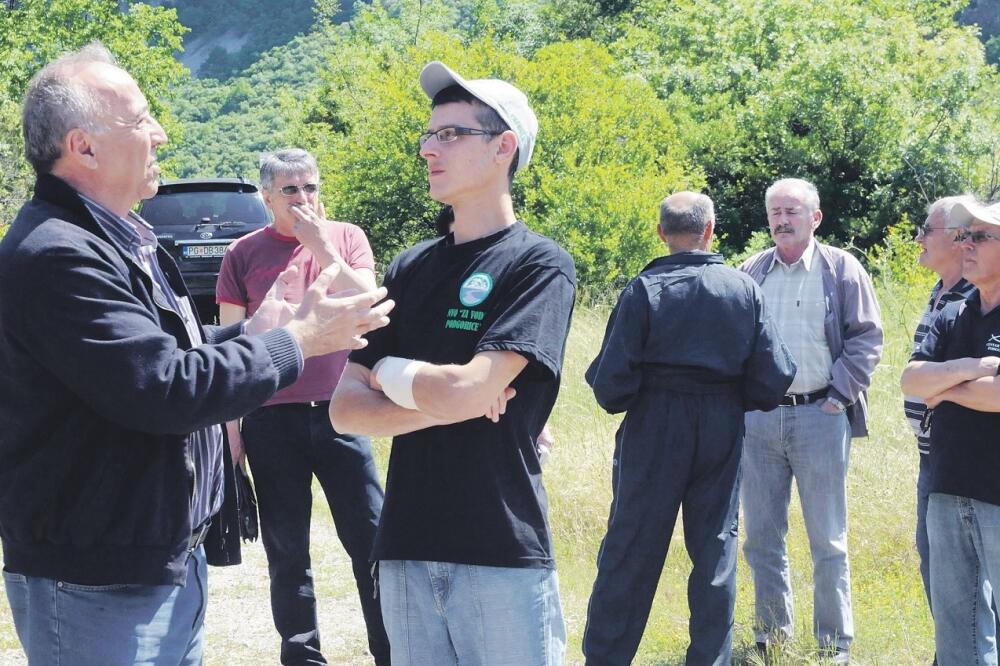 protest, Bioče, Foto: Luka Zeković