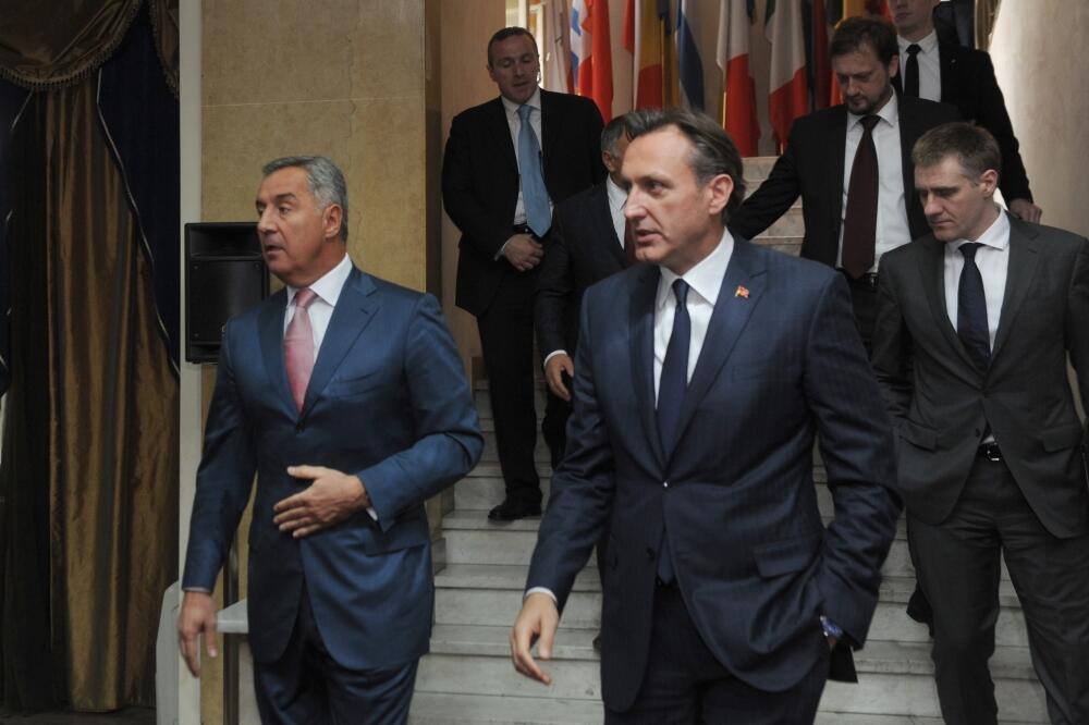 Milo Đukanović, Ranko Krivokapić, Foto: Savo Prelević