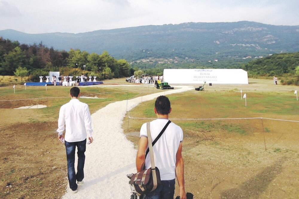 Golf vježba l i šte Boka grupe u Mrčevcu, Foto: Siniša Luković