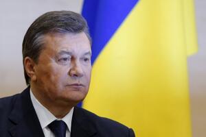 Zamrznut Janukovičev račun