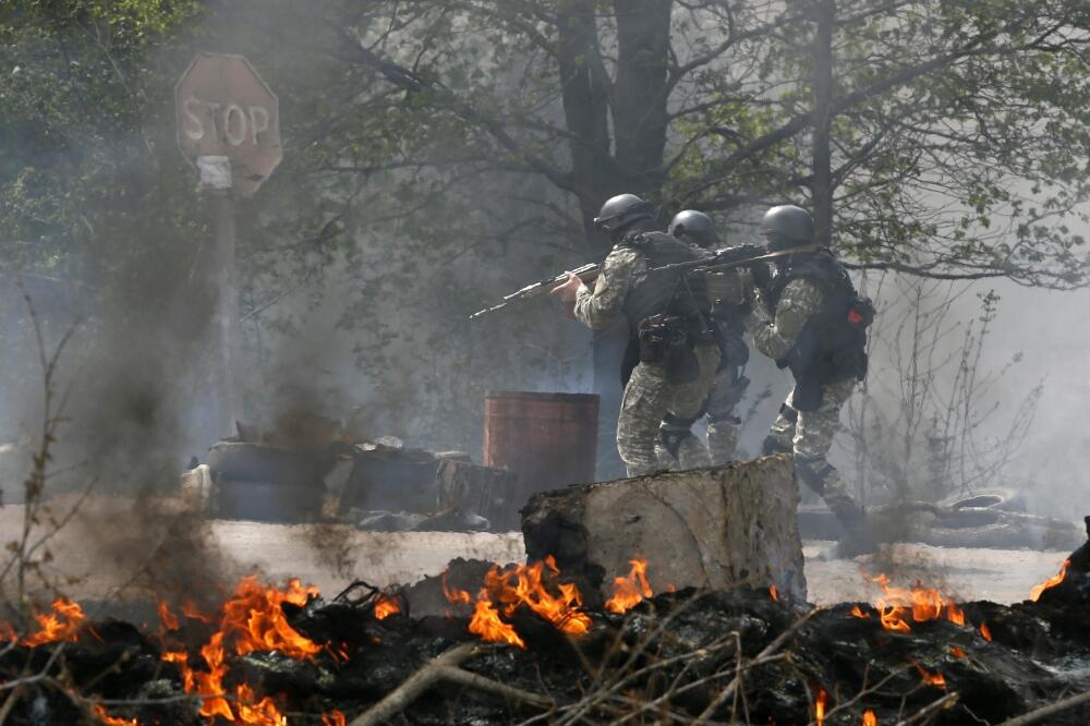 Ukrajina vojska Slavjansk, Foto: Reuters
