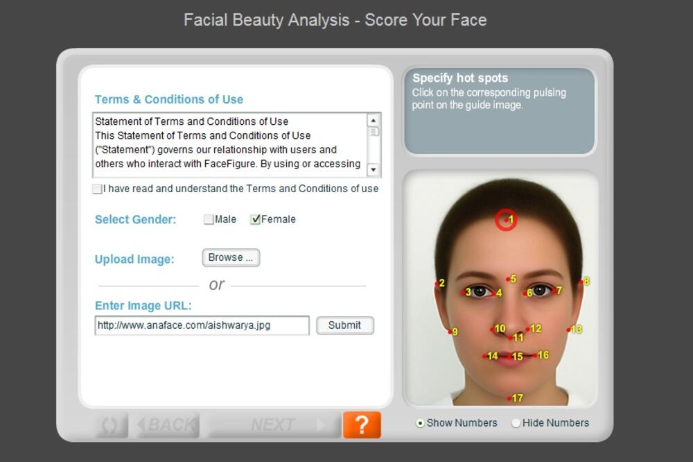 Anaface, Foto: Screenshot