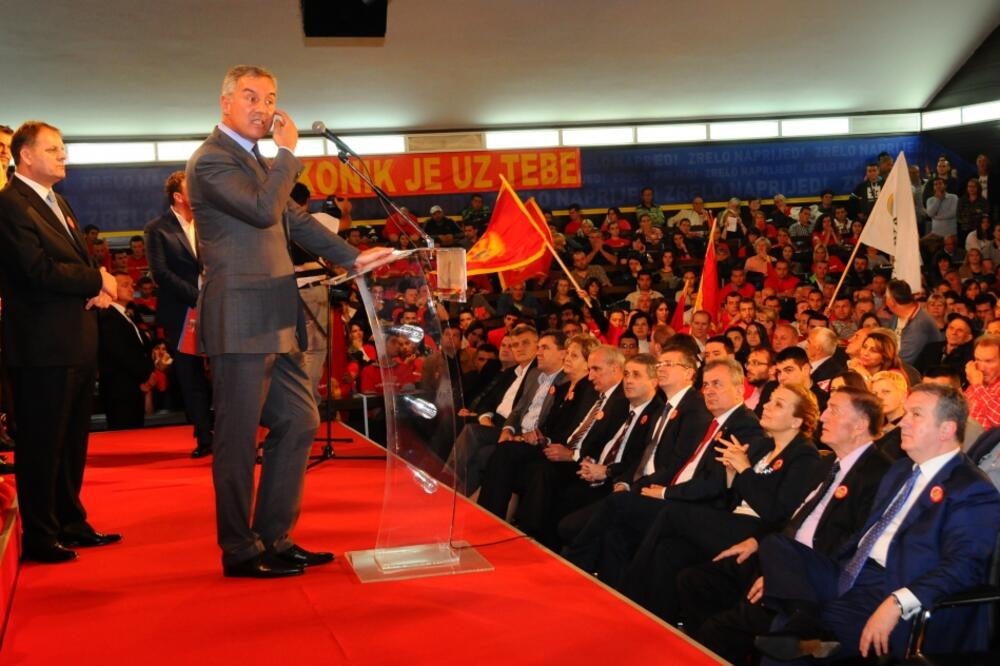 Slavoljub Stijepović, Milo Đukanović, Foto: Vesko Belojević