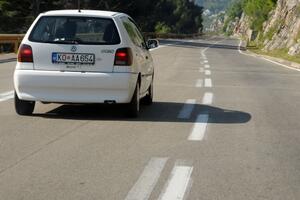 Saobraćaj na putu Cetinje-Budva u prekidu