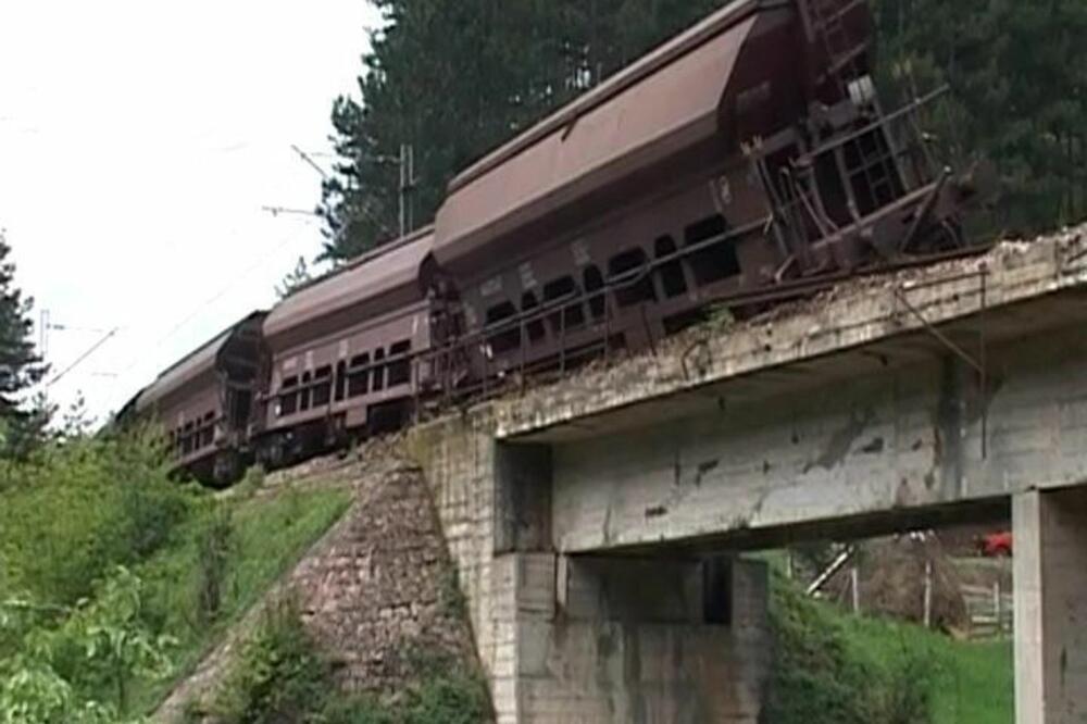 teretni voz iskliznuće Priboj, Foto: FoNet