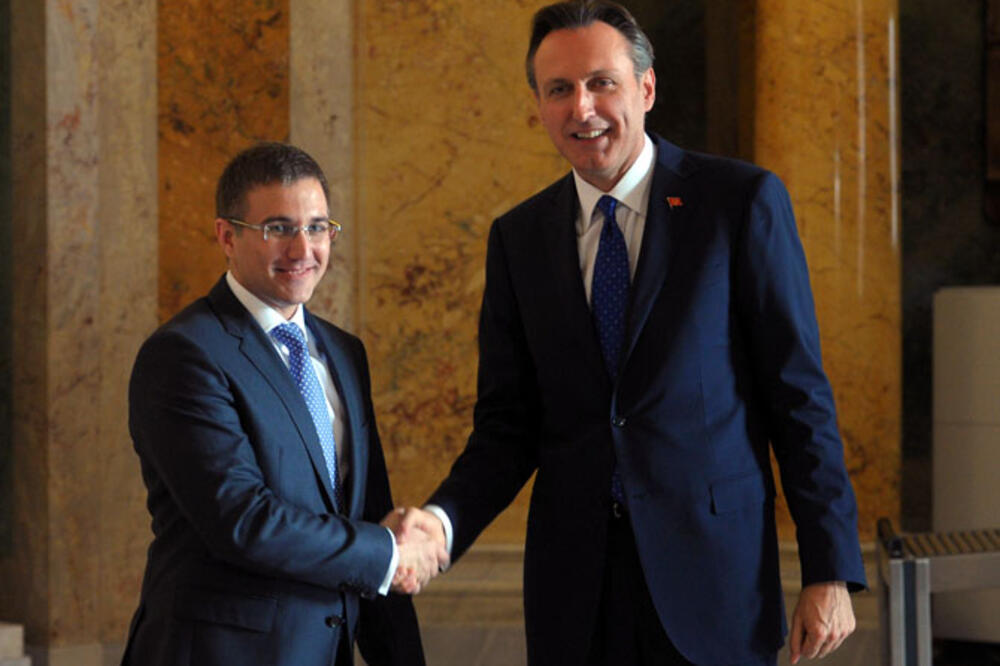 Nebojša Stefanović, Ranko Krivokapić, Foto: Skupstina.me