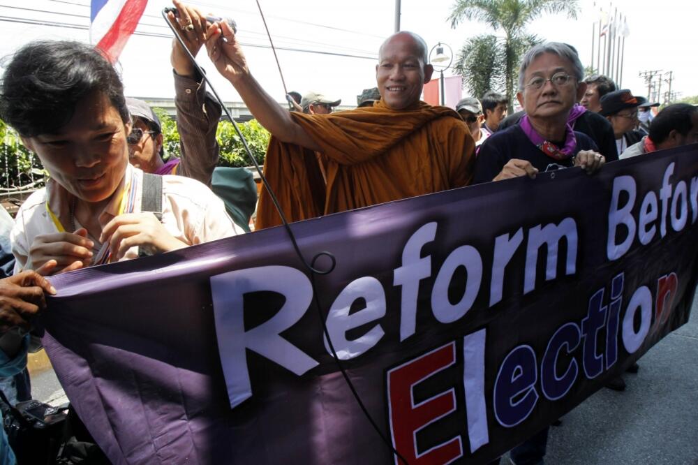 Bangkok protest, Foto: Reuters
