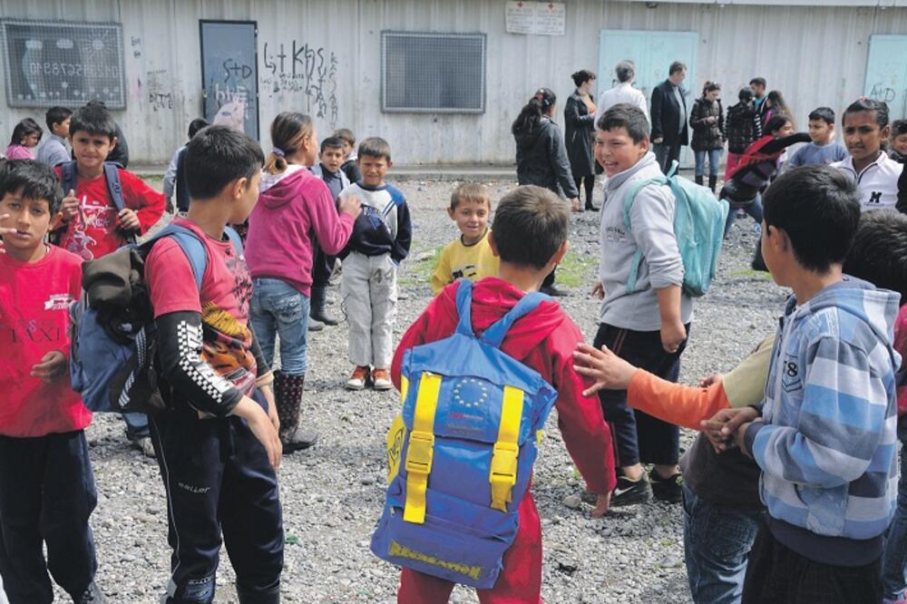 Romi, škola, Foto: Boris Pejović