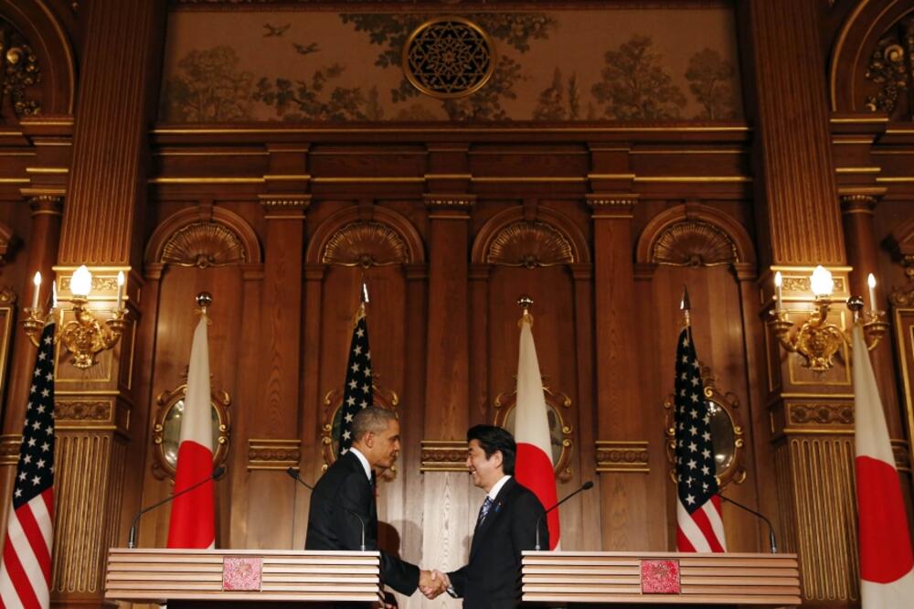 Barak Obama, Šinzo Abe, Foto: Reuters