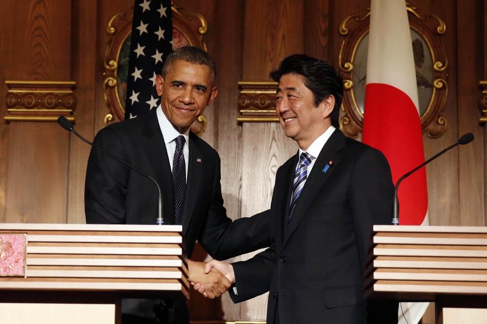 Barak Obama, Šinzo Abe, Foto: Reuters