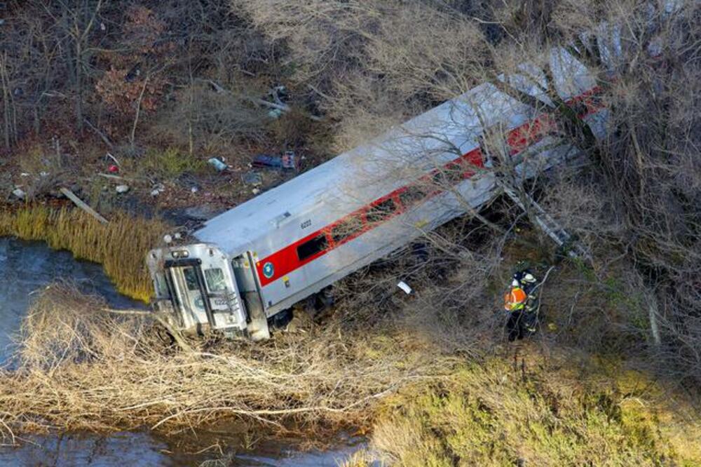 Njujork voz, Željeznička nesreća, Foto: Beta/AP