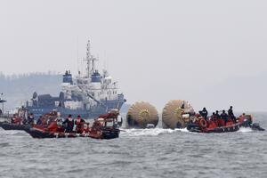Južna Koreja: Brod je imao 46 čamaca za spasavanje, iskorištena...