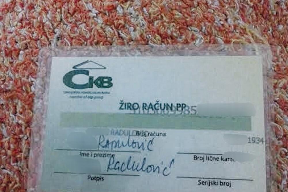 CKB račun, Foto: Tina Popović