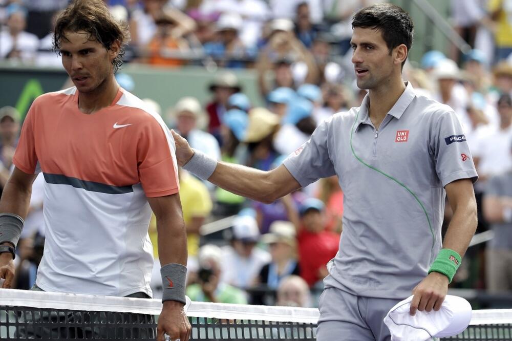 Novak Đoković i Rafael Nadal, Foto: Beta/AP